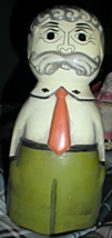 Coin Bank Man With Fancy Mustache Bank - $8.90