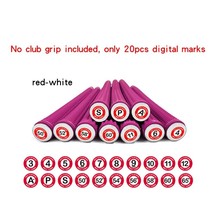 20Pcs/Set Golf Club Marker for Identify Club Position Portable Durable Golf Club - £89.09 GBP