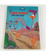 The Road Runner A Very Scary Lesson Hardcover Book Vintage 1974 Wile E C... - $27.40 CAD