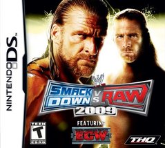 WWE SmackDown vs. Raw 2009 - Nintendo DS [video game] - $14.22