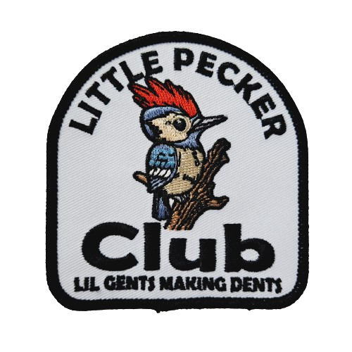 Little Pecker Club Funny Embroidered Patch for Hats or Jackets - $9.89