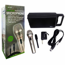 1 Professional Microphone System Wireless Cordless Receiver Handheld Mic Karaoke - £28.42 GBP