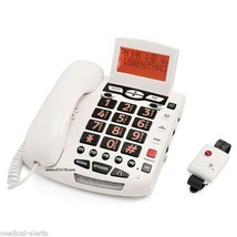MEDICAL ALERT SYSTEM-PHONE-WRIST PENDANT TALKING CALLID - £138.30 GBP