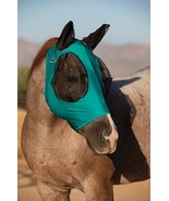 Professional&#39;s Choice CFM200-TEA Comfort Fit Fly Lycra Mask Horse- Teal - $59.23 CAD