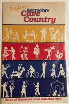 Vintage Kentucky Cave Country Brochure Mammoth Cave National Park BRO1 - $9.89
