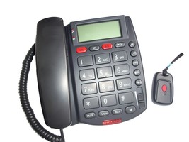 Medical Alert Alarm TELEPHONE w/ Talking Caller ID NEW - £91.99 GBP