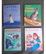 Junior Elf 4 Books Runaway Kangaroos Prayers Puppies Seashells for Katie - $19.79