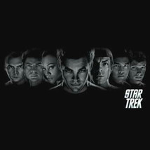 New Star Trek Movie Enterprise Crew New Faces T-Shirt New Unworn - $14.50