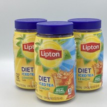 Lipton Diet Iced Tea Mix~Lemon Flavor~Three Jars~Best By 01/2025~ - £72.65 GBP