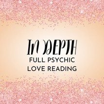 Complete in-depth psychic LOVE reading | Tarot, rune and angel reading |... - £31.32 GBP