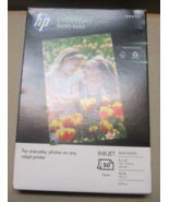 Lot of 3~HP Everyday Photo Paper Glossy 4&quot;x 6&quot;~NEW Q8868A 150 Total Sheets - £13.75 GBP