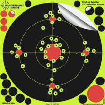 Splatterburst Targets - 12&quot; target - adhesive (10 per pack) - $19.53