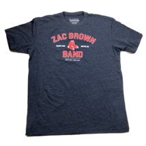 2018 Zac Brown Band Fenway Park Boston #18 Concert T-Shirt Size Large US... - $29.69