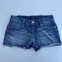 Genetic Denim Jean Shorts Jorts Womens 24 Blue The Ivy Made In USA Cut O... - £14.93 GBP