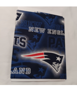 1 Yard NFL New England Patriots Licensed Cotton Quilt Fabric 42&#39;&#39; Wide - $7.42