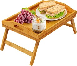Breakfast Tray For Sofa, Bed, Eating While Working, And Used As Laptop Desk - £31.26 GBP