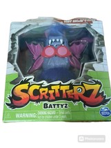 New Scritterz Battyz Interactive Purple Mini Monster Jungle Creature Toy - £5.16 GBP