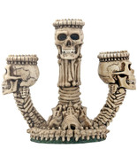 Ossuary Skeleton Triple Votive/Candle Holder - £45.49 GBP