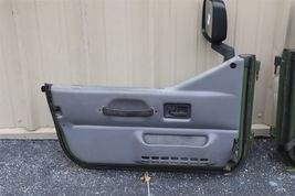 Chrysler Jeep Wrangler TJ / LJ  Half Door Set L&R FORIDA CAR NO RUST 96-05 image 8