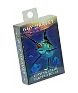 Rivers Edge Guy Harvey Marlin Playing Cards Fish Sea Life 56 Unique Imag... - $9.84