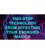 100X MASTER STOP THE NEGATIVE EFFECTS OF TECHNOLOGY ON YOU &amp; MAGICK COVE... - $35.33