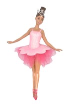 Hallmark Christmas Ornament 2021 Barbie Beautiful Ballerina - £14.54 GBP