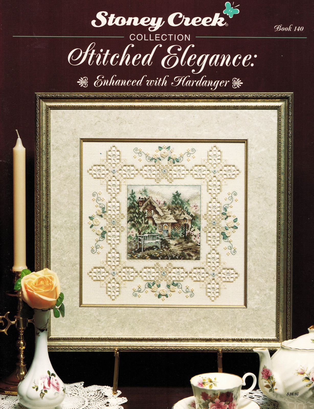 Primary image for Stoney Creek Cross Stitch Elegance With Hardanger Cottage Rose Victorian Pattern