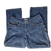 Lee Women&#39;s Slender Secret Straight Leg Jeans Size 12 Short Medium Wash ... - $21.82