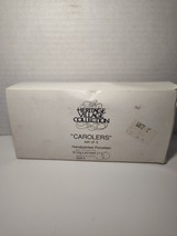 Department Dept 56 Heritage Village Collection CAROLERS Set of 3 6526-9 NEW - €15,33 EUR