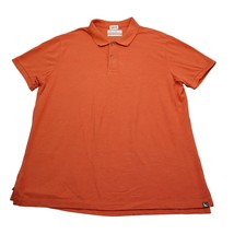 Eddie Bauer Shirt Mens XL Extra Orange Polo Outdoor Dress Long Tall Workwear B1 - $18.69