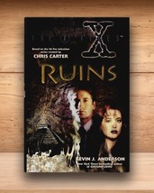 The X-Files: Ruins - Kevin J Anderson - Hardcover DJ 1st Edition 1996 - £6.20 GBP