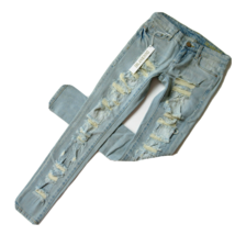 NWT Blank NYC Skinny Classique in Dreamathon Destroyed Shredded Stretch Jeans 24 - £17.01 GBP