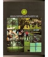 1980 PGA Championship Program Oak Hill CC Jack Nicklaus Winner - £64.32 GBP