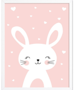 Bunny, canvas, acrylic colors, wall art, house decor - $40.00+