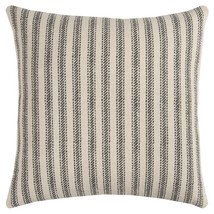 Gray Natural Ticking Stripe Throw Pillow - £54.75 GBP