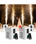 2PCS 350W Electric Cold Sparkler Machine Mini Stage Fountain with Remote... - $497.54 CAD