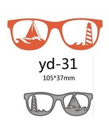 Sunglasses Boat Lighthouse Metal Cutting Dies Decoration Scrapbook Card ... - $15.48 CAD