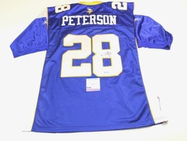 ADRIAN PETERSON signed Jersey PSA/DNA Minnesota Vikings Autographed - £393.30 GBP