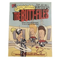 Rare 1997 Beavis And BUTT-HEAD The Butt-Files Top Secret Preview - £15.28 GBP