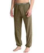 Calvin Klein Men's Modern Cotton Logo Pajama Pants Grey Olive-Medium - $22.99