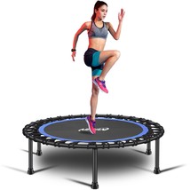 40&#39;&#39; Silent Fitness Mini Trampoline - Indoor Rebounder For Adults - Best... - £122.14 GBP