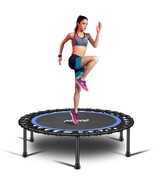 40&#39;&#39; Silent Fitness Mini Trampoline - Indoor Rebounder For Adults - Best... - £120.87 GBP