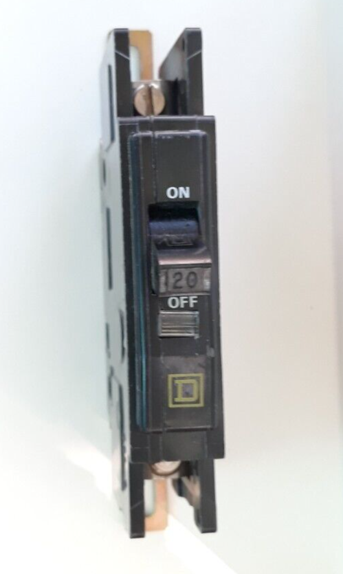 Square D 6641 Mini Circuit Breaker QOU 20A 1 pole, 120/240VAC, 10kA - $44.99