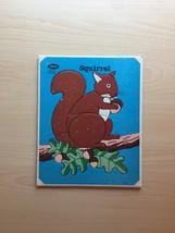 Vintage 70s Jaymar squirrel puzzle- art by Mary Warren - £9.44 GBP