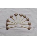 Vintage Clam Shell Shaped Plastic Picks for Crafting Cupcakes Hors D&#39;oeu... - £9.71 GBP