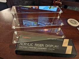 Acrylic Display Risers,Clear Shelf 3 Tier Cupcake Display Stand 12x8x6 Inch - $15.59