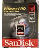 Sandisk Extreme Pro SDXC UHS-I 128gb Memory Card - £17.29 GBP