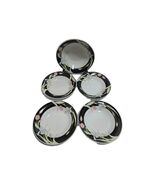 Vanessa Yung Shen Fairfield Black Band Iris Tulip  Cereal &amp; Serving Bowl... - $27.07