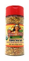 Kaiulani Spices Hawaiian Alaea Sea Salt Garlic &amp; Herb Rub - Organic, 4 O... - $23.47