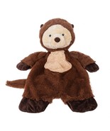 Baby Ganz Plush Soft Brown Sea Otter Flat-A-Pat Blanket Stuffed Animal - $419.13 MXN